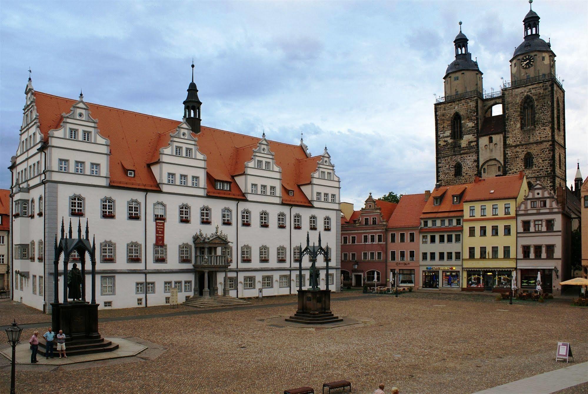 Ringhotel Schwarzer Baer Wittenberg ภายนอก รูปภาพ